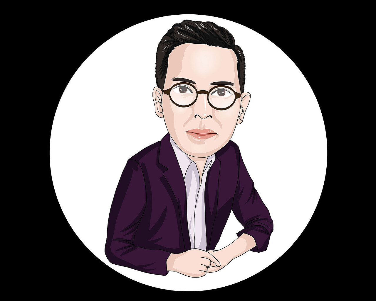 企业家头像（图ZNDQ1Nzc5NjQ=） - 商业插画 - 站酷设计师猫阿菡原创素材 - 站酷ZCOOL