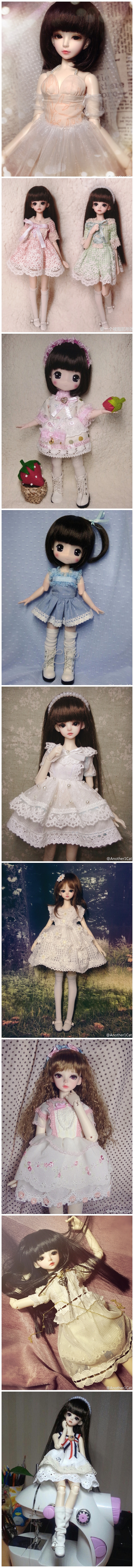 那些年我给娃娃做过的娃衣