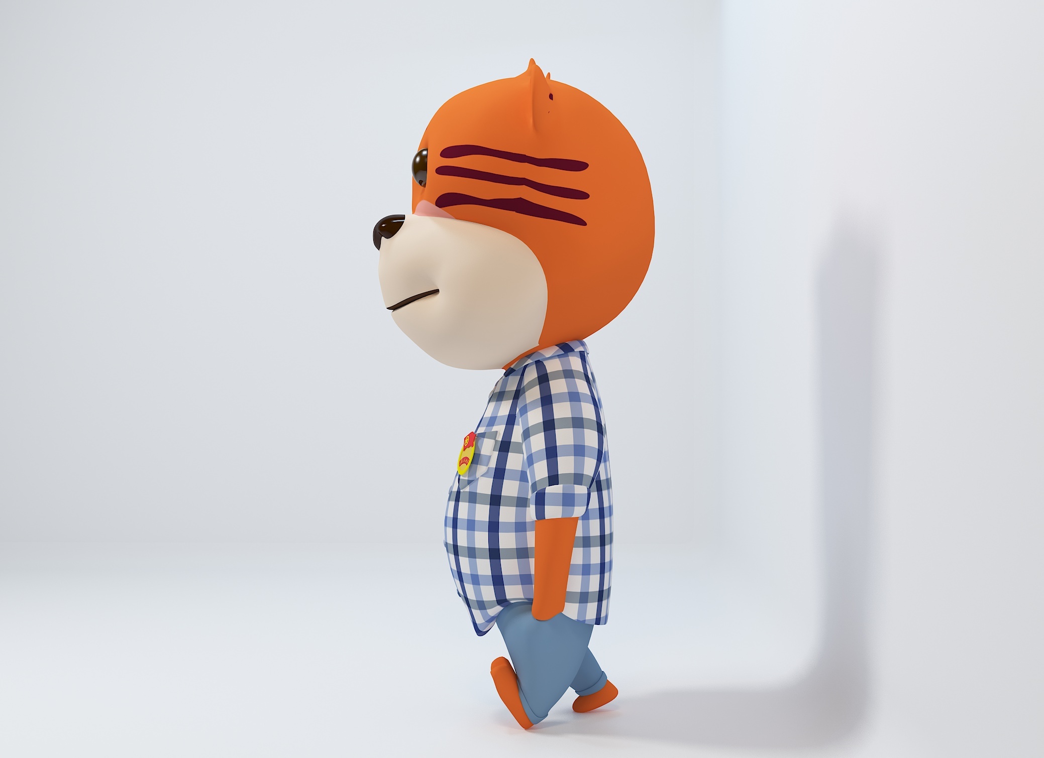 吉祥物|三维|人物/生物|丘吉尔 - 原创作品 - 站酷 (zcool)