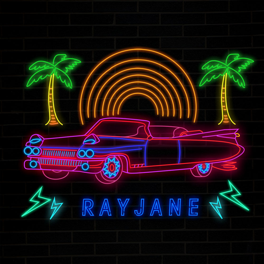 午夜飞车霓虹灯|插画|其他插画|rayjane - 原创作品 - 站酷 (zcool)