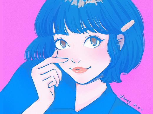 近期画的小美女们