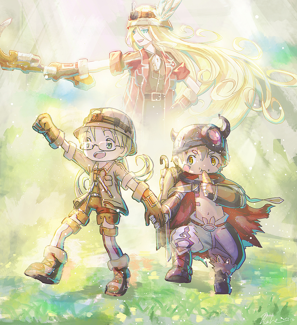 第二季练习《Made in Abyss(来自深渊)》同人绘画