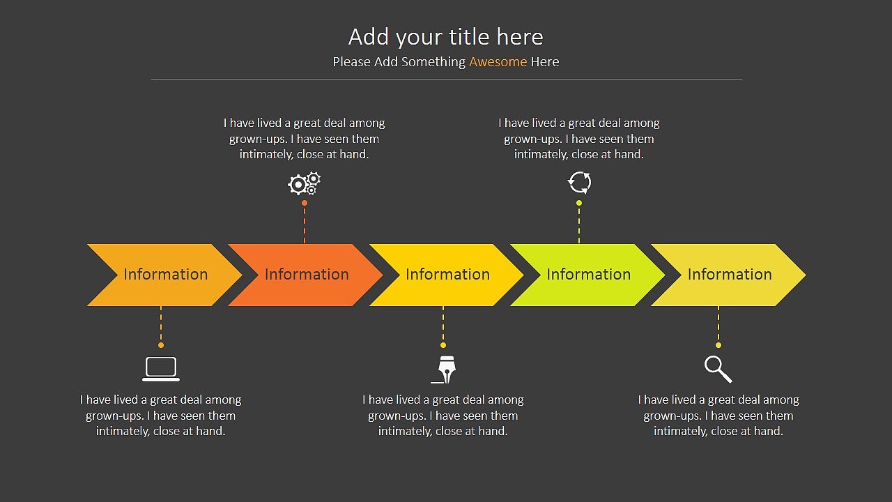 10套流程型ppt图表合集六种配色方案
