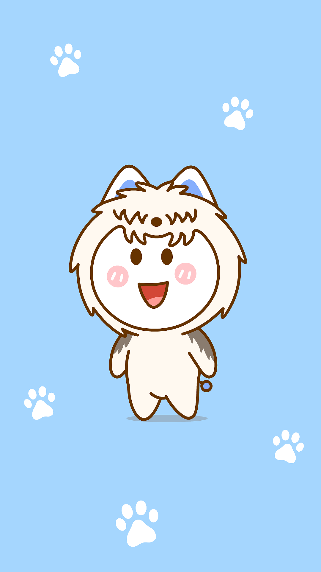 桃小仙二花萌菜狗年大换装