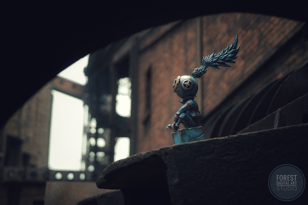 藏克——独舞（蓝调）（设计理念&实体化全过程）（图ZMTM1ODkzMTA4） - 玩具 - 站酷设计师宅仔原创素材 - 站酷ZCOOL