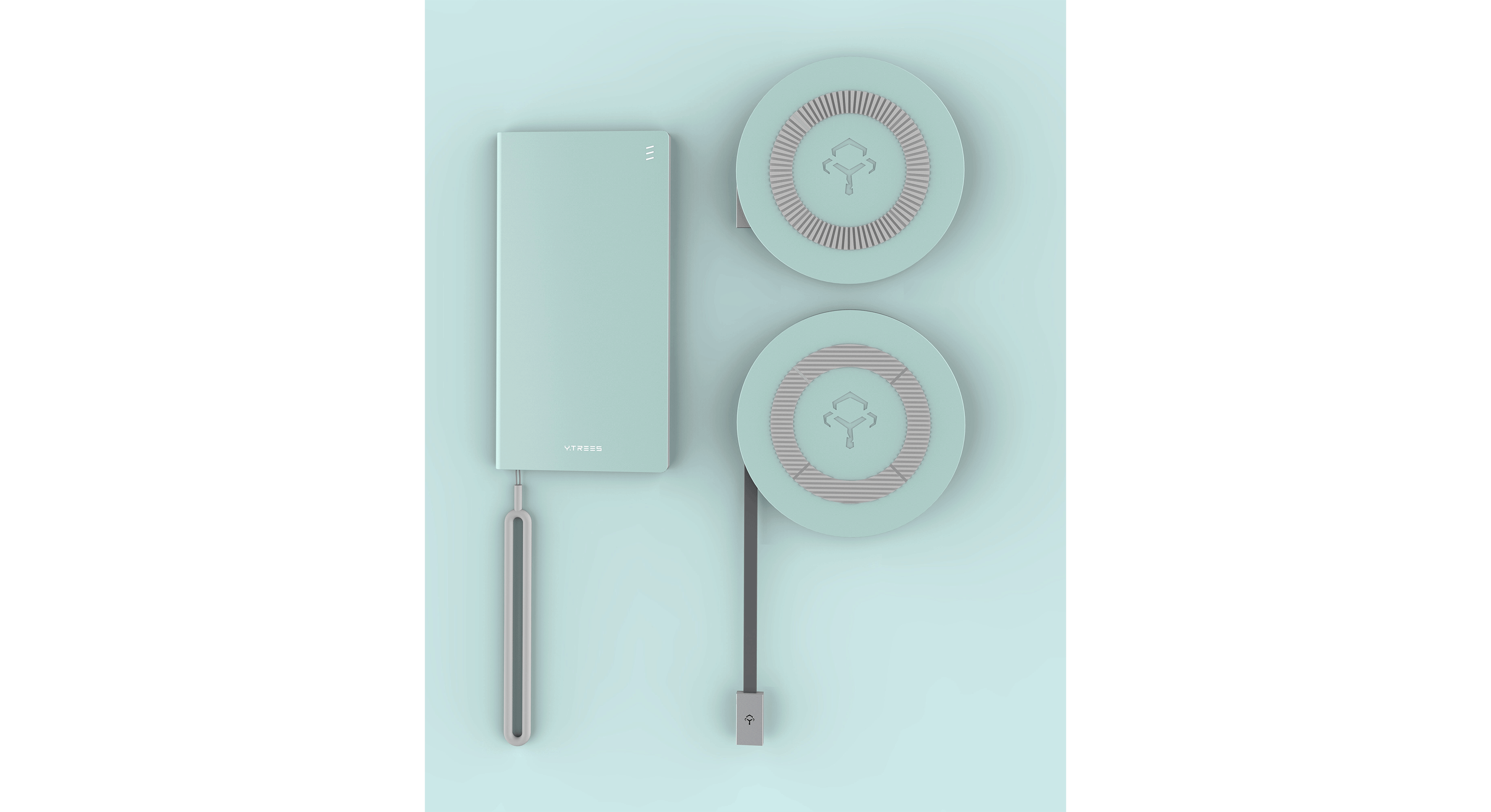 无线充电宝 | Wireless Charging（图ZMTY2NTU1MjQ4） - 电子产品 - 站酷设计师陈木雨原创素材 - 站酷ZCOOL