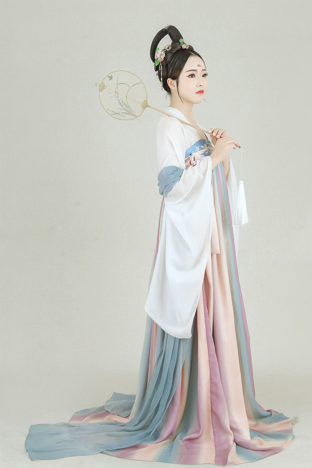 初春清新艺术古装照