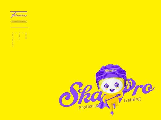 黑龙国际冰雪装备SKATEPRO品牌VIS识别设计-因心设计