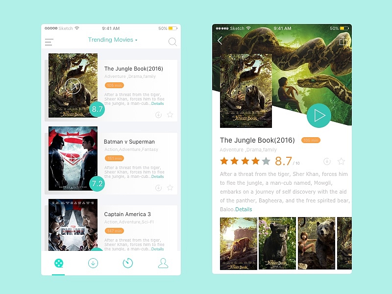 临摹视频界面（图ZNDkzOTgwMTY=） - APP界面 - 站酷设计师木麦叶原创素材 - 站酷ZCOOL