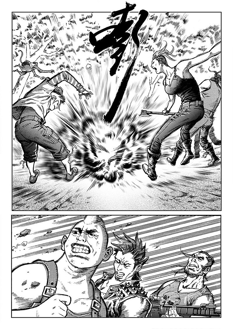 末世漫画《大震动》第9章（图ZNDAwNDMxMTY=） - 中/长篇漫画 - 站酷设计师刘一手01原创素材 - 站酷ZCOOL