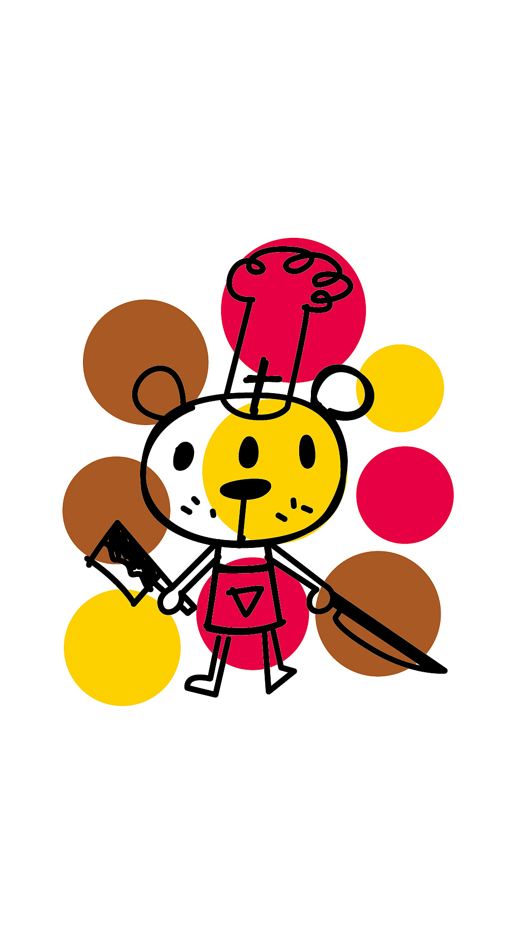 #梁杰华爱画卡通之三眼仔壁纸篇#（图ZNTM1Njg3MDg=） - 新锐潮流插画 - 站酷设计师JEFG原创素材 - 站酷ZCOOL