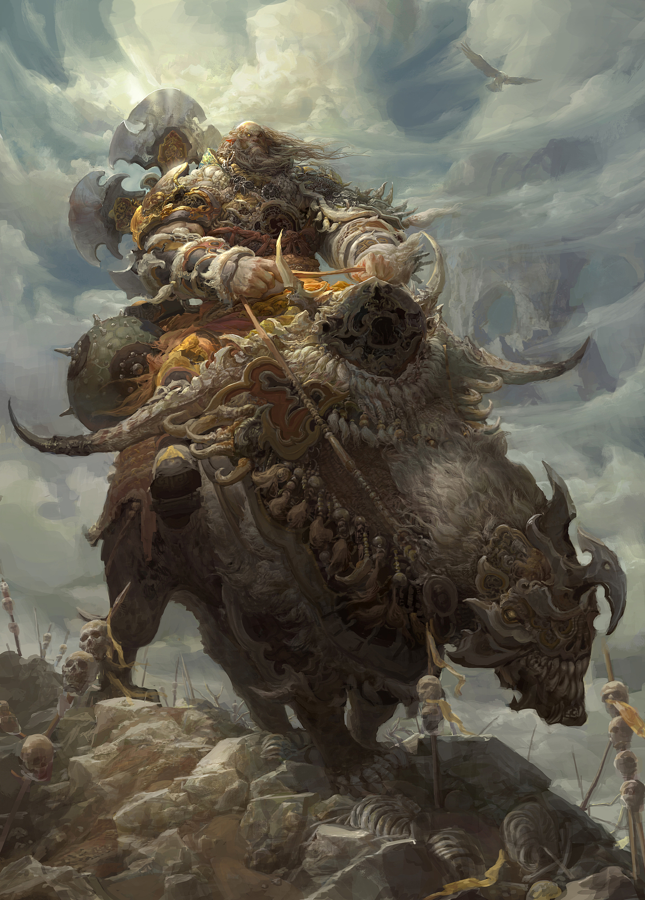 国内实力派插画家钟风华怪物系列作品合集（图ZNTcwNjU4OTI=） - 概念设定 - 站酷设计师艺数绘CG原创素材 - 站酷ZCOOL