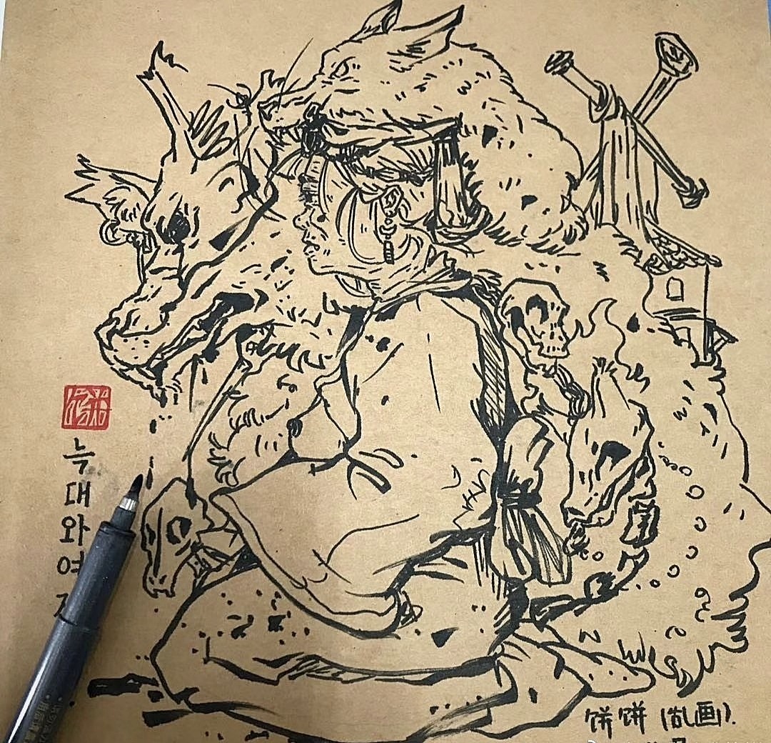 线性思辨（图ZMjE4Mjg3NTQw） - 创作习作 - 站酷设计师咸鱼画饼原创素材 - 站酷ZCOOL