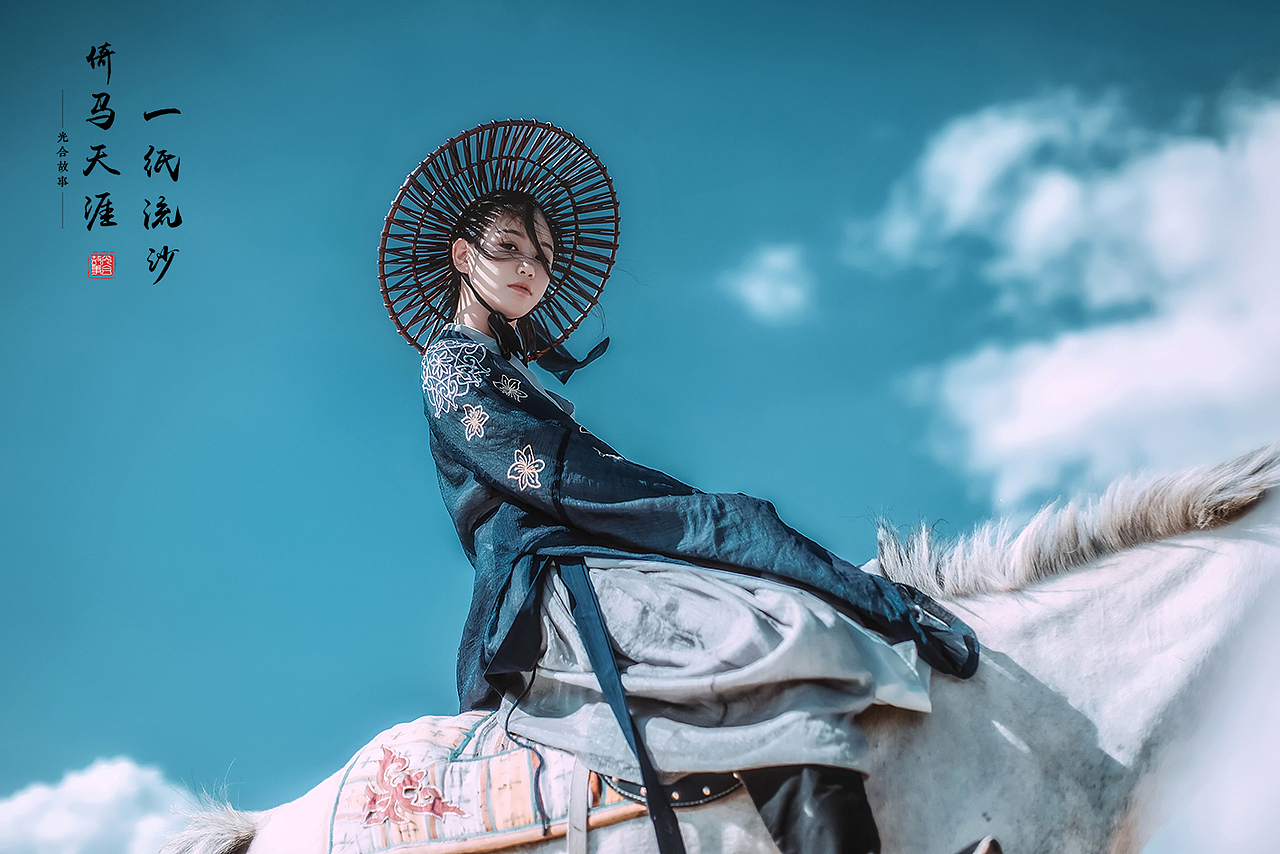 一纸流沙，倚马天涯 精华（图ZODg1MTU3NjA=） - 人像摄影 - 站酷设计师鱼鱼Mood原创素材 - 站酷ZCOOL