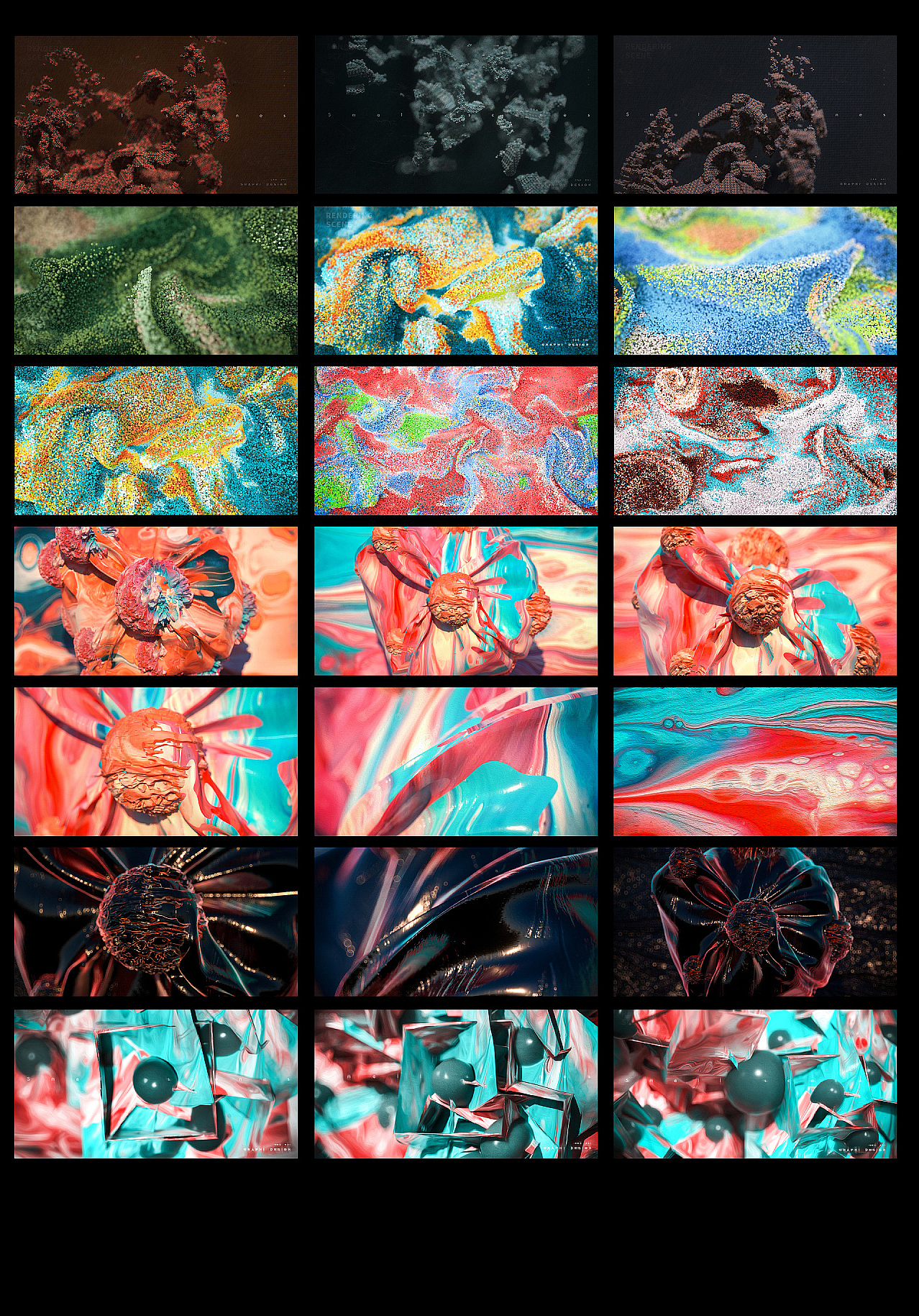 2020部分作品合集（图ZMjQyODEwNDA0） - 其他三维 - 站酷设计师小燕y原创素材 - 站酷ZCOOL
