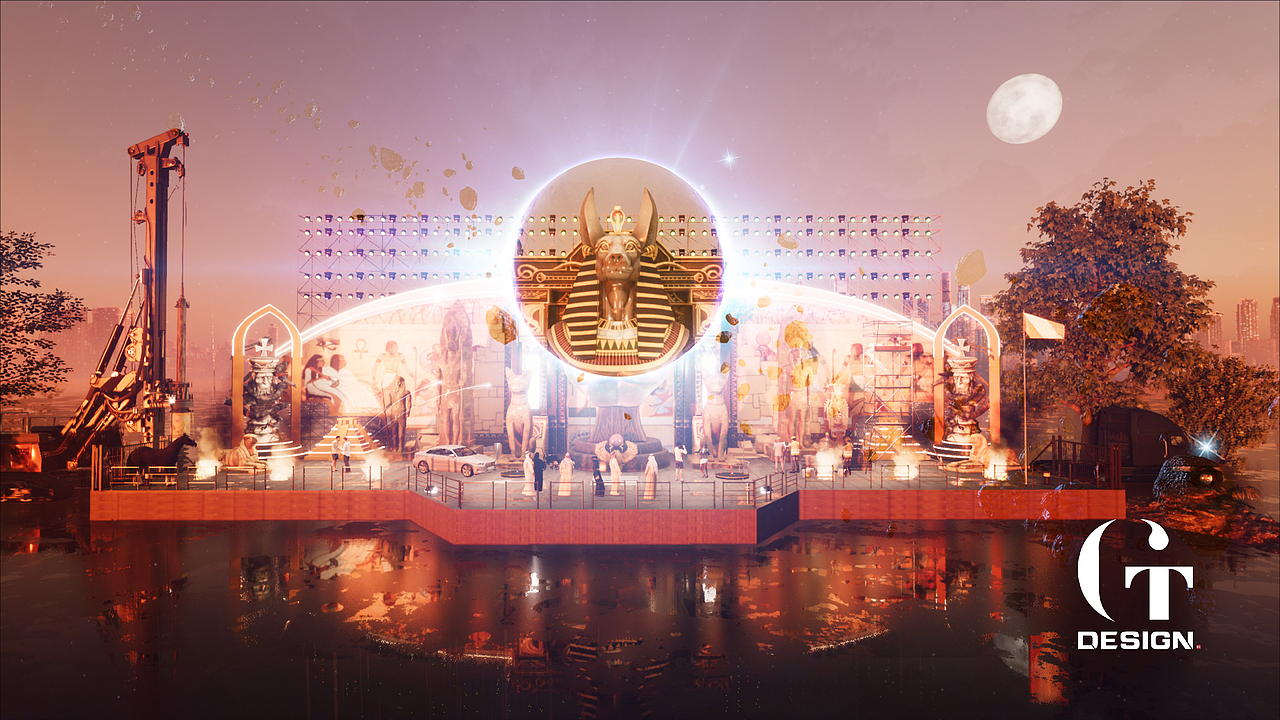 法老的国度（图ZMjY1MDAzNzky） - 舞台美术 - 站酷设计师GT果桃原创素材 - 站酷ZCOOL