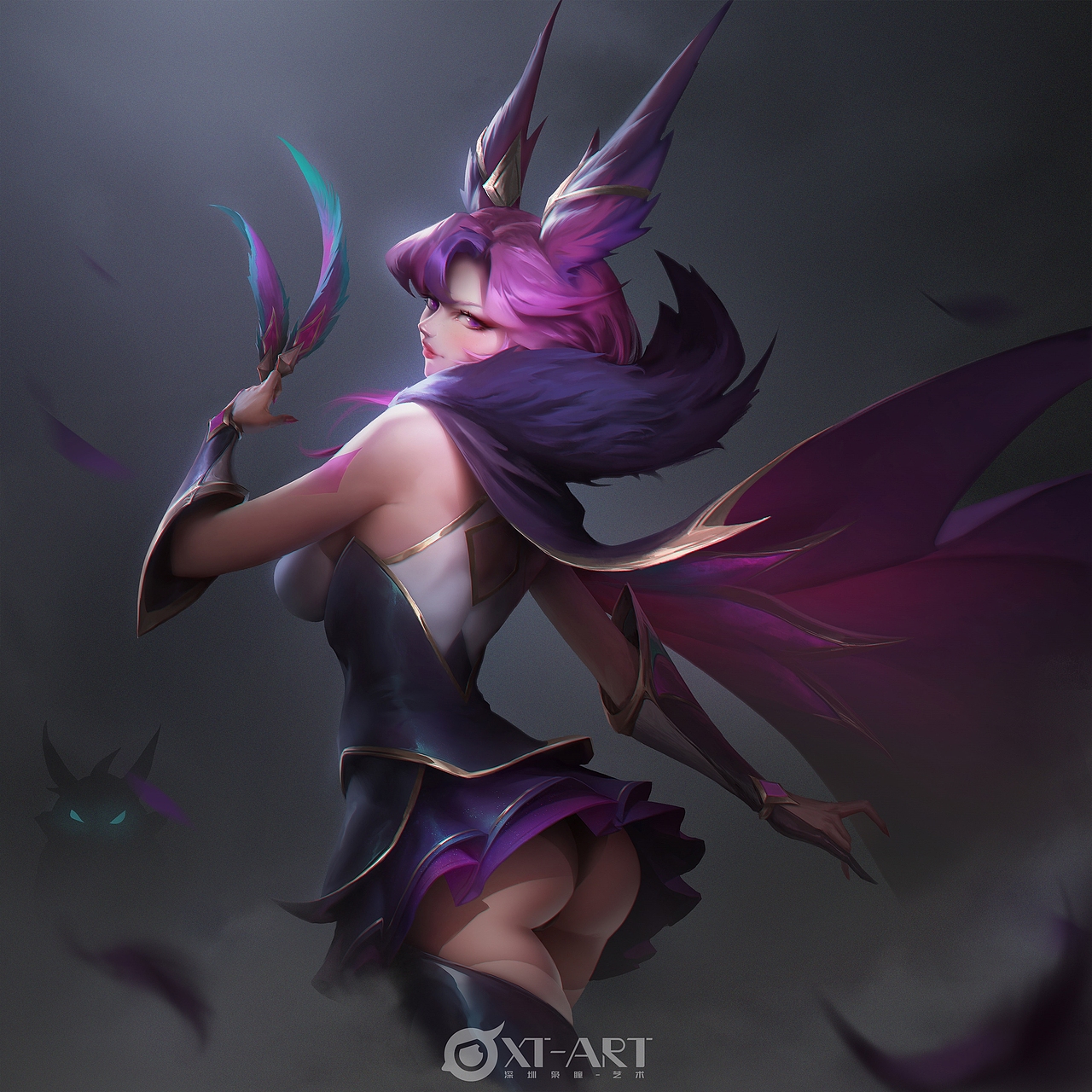 学生作品---霞同人立绘