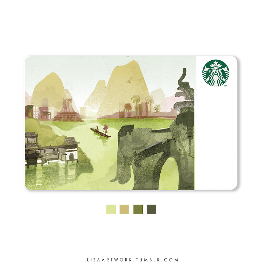 南宁篇 草图-邕江春泛