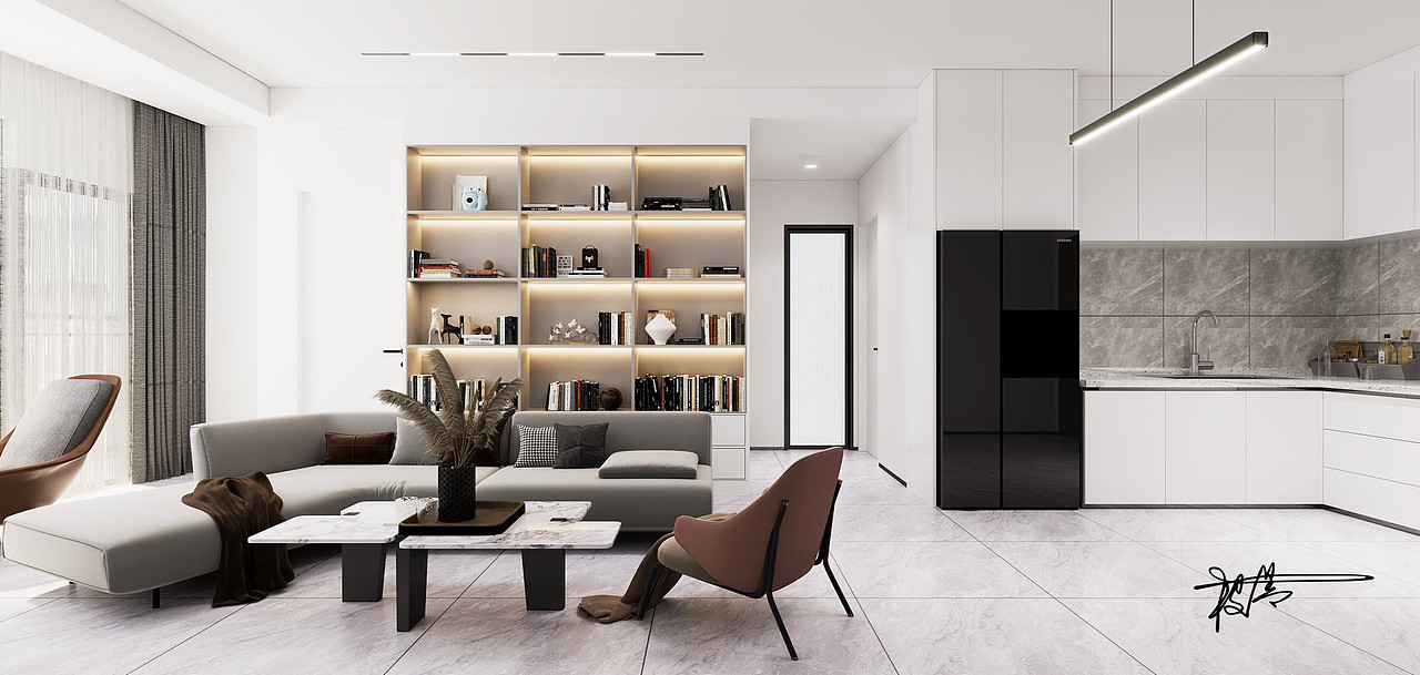 现代轻奢,与生俱来的空间气质