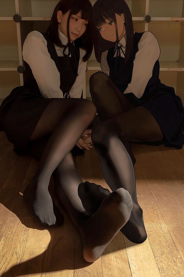 丝袜绘画临摹——还原原画中的角色