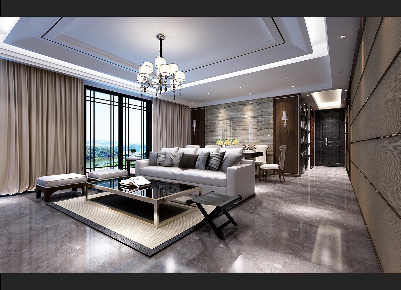 家装设计 简约（图ZMzcxOTM3NDg=） - 建筑设计 - 站酷设计师aronnax原创素材 - 站酷ZCOOL