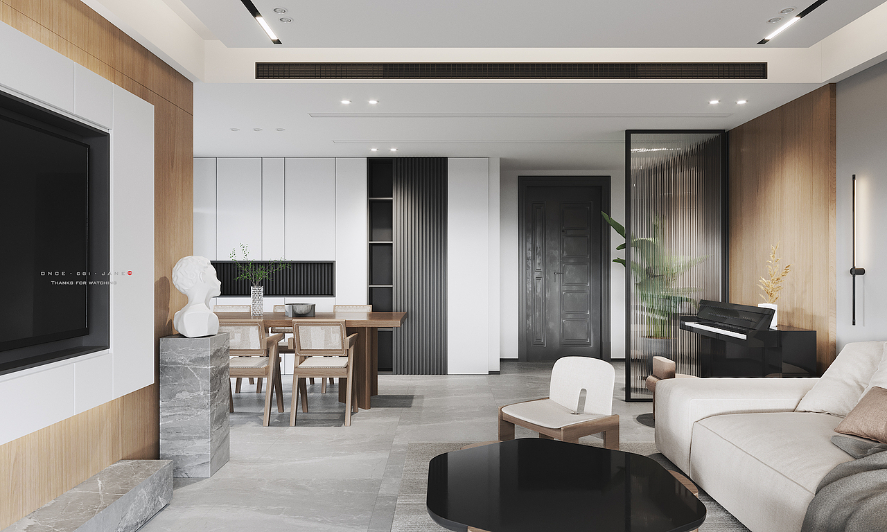 中天 · 湖畔花园 —— O N C E · CGI（图ZMjEyMTcwMjQ4） - 家装设计 - 站酷设计师JANE______原创素材 - 站酷ZCOOL