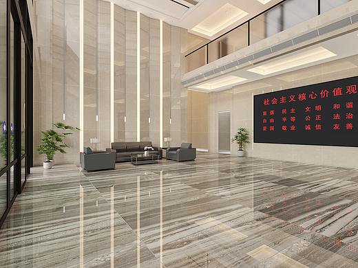 工装|挑空办公大厅