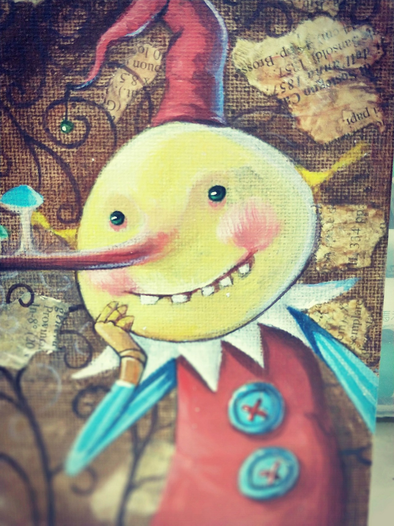 匹诺曹|插画|艺术插画|桂桂猫 - 原创作品 - 站酷 (zcool)