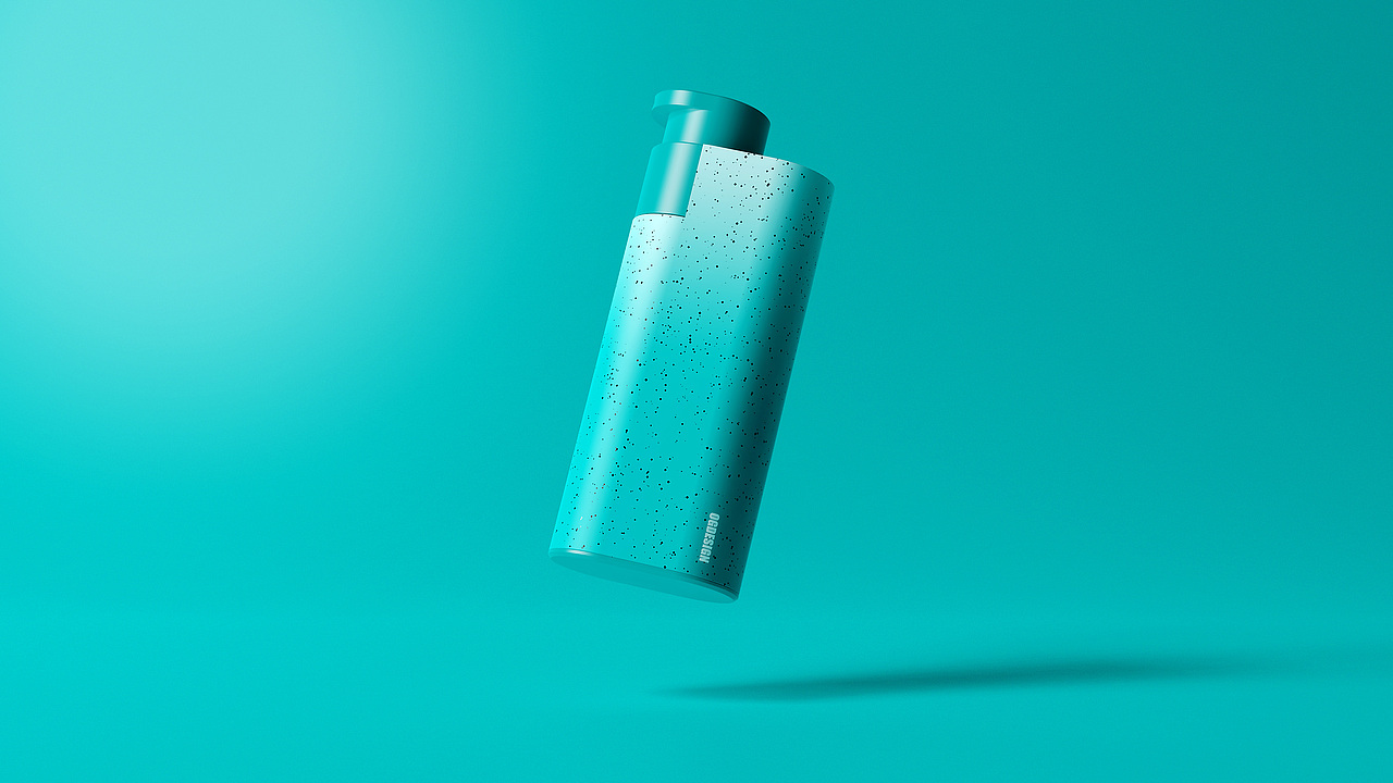 “极简几何”— 100ML便携乳液瓶设计