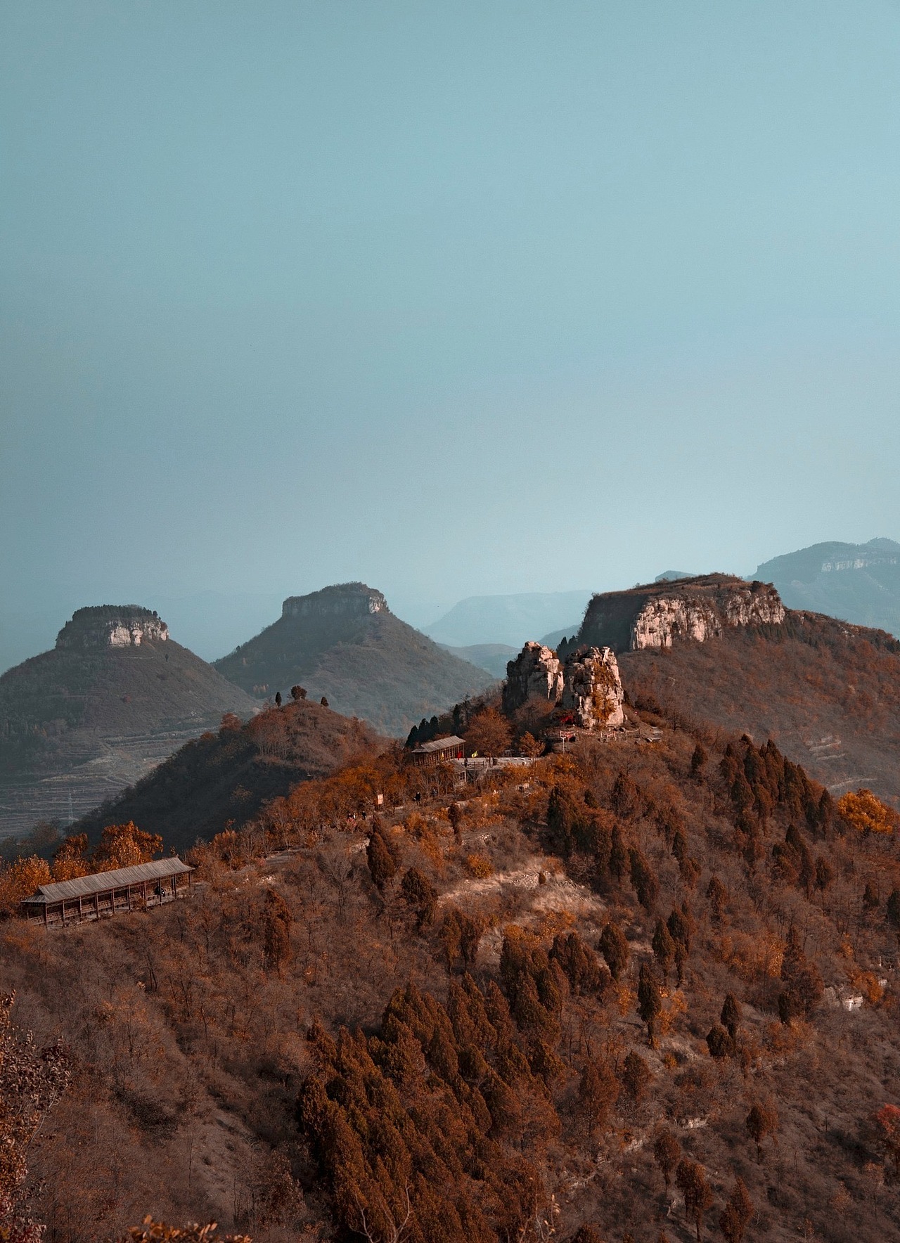 金秋岱崮崮上草原
