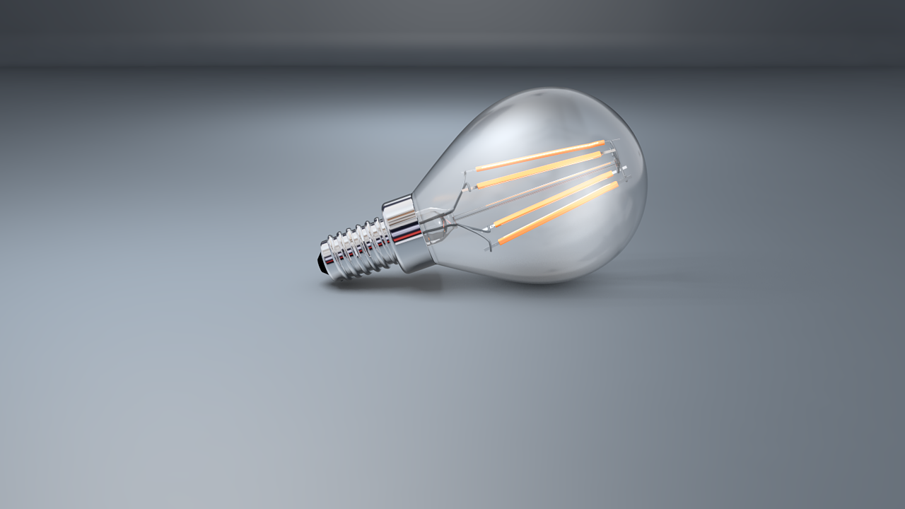 C4D建模-小灯泡