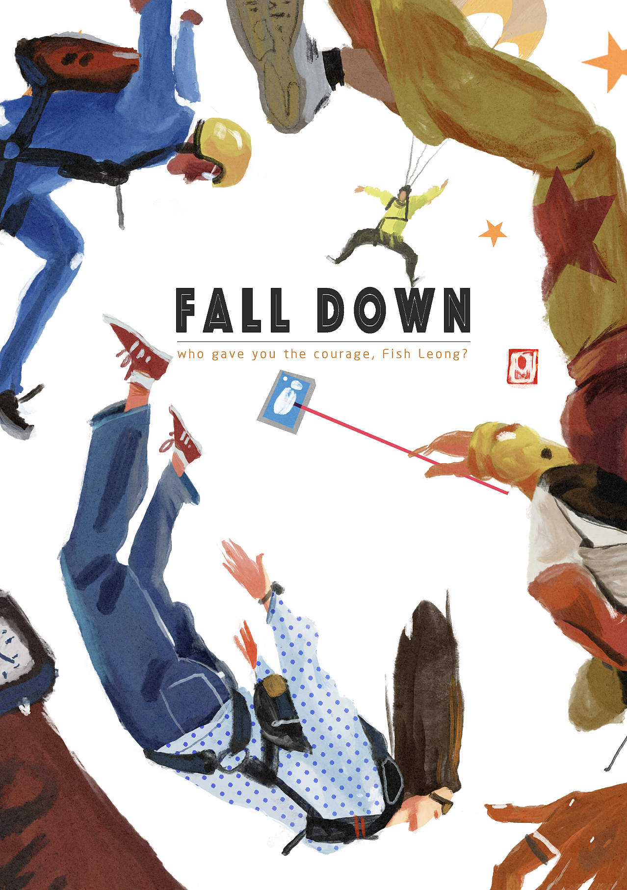 《fall down》-个人作品