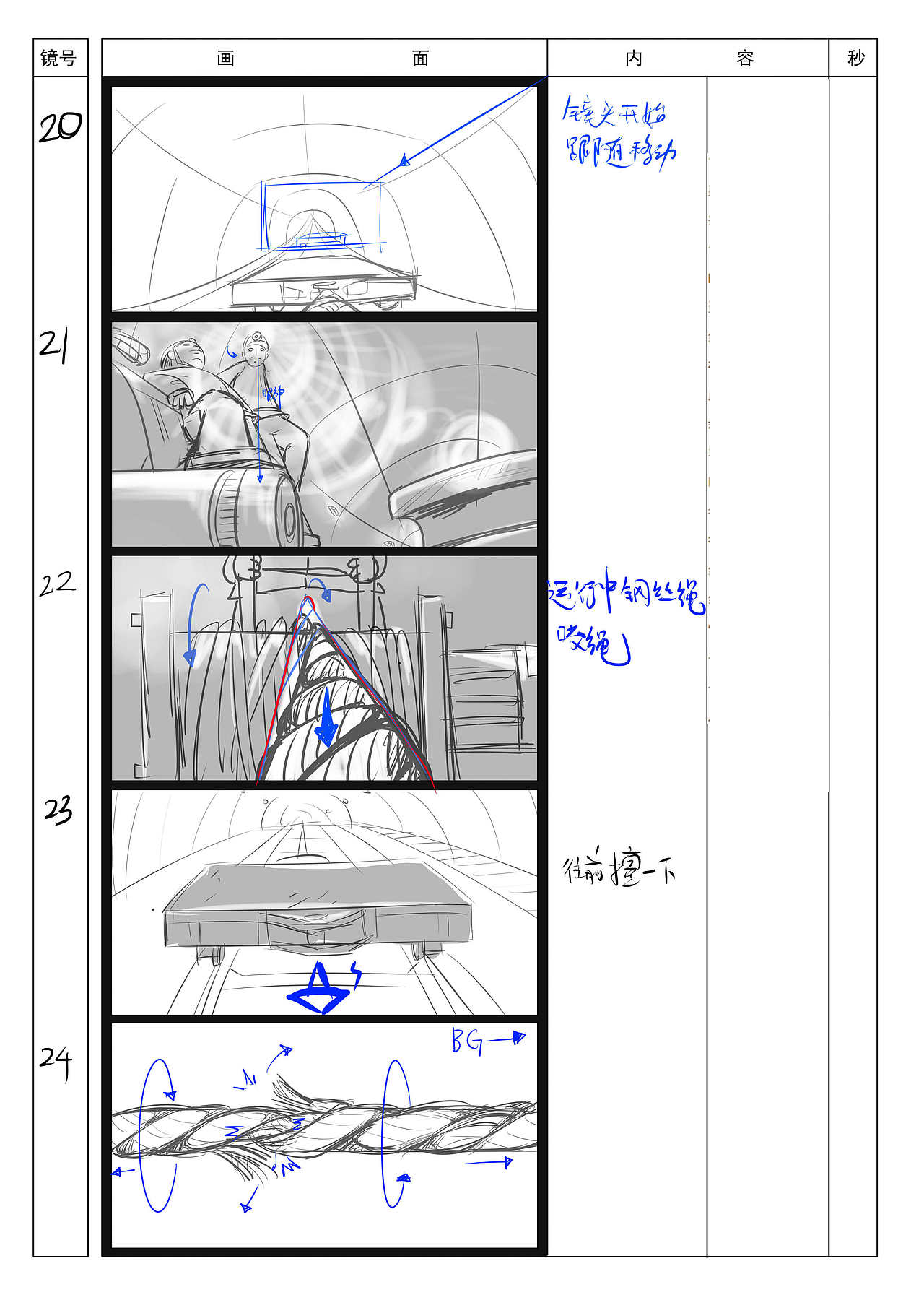 煤矿安全事故动漫分镜