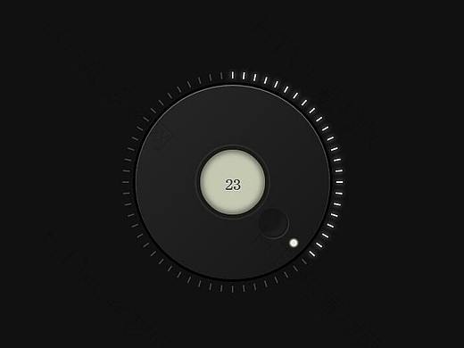 jQuery和css3音量调节旋钮插件