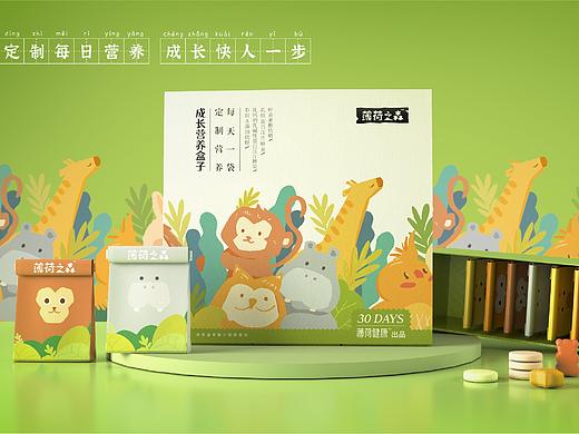 儿童零食包装全案设计