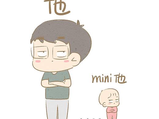 工作-最伤害孩子的5种爸爸（个人主页-ZMjczNTA3MjQ=） - 中/长篇漫画 - 站酷设计师桃儿爷_Peach原创素材 - 站酷ZCOOL