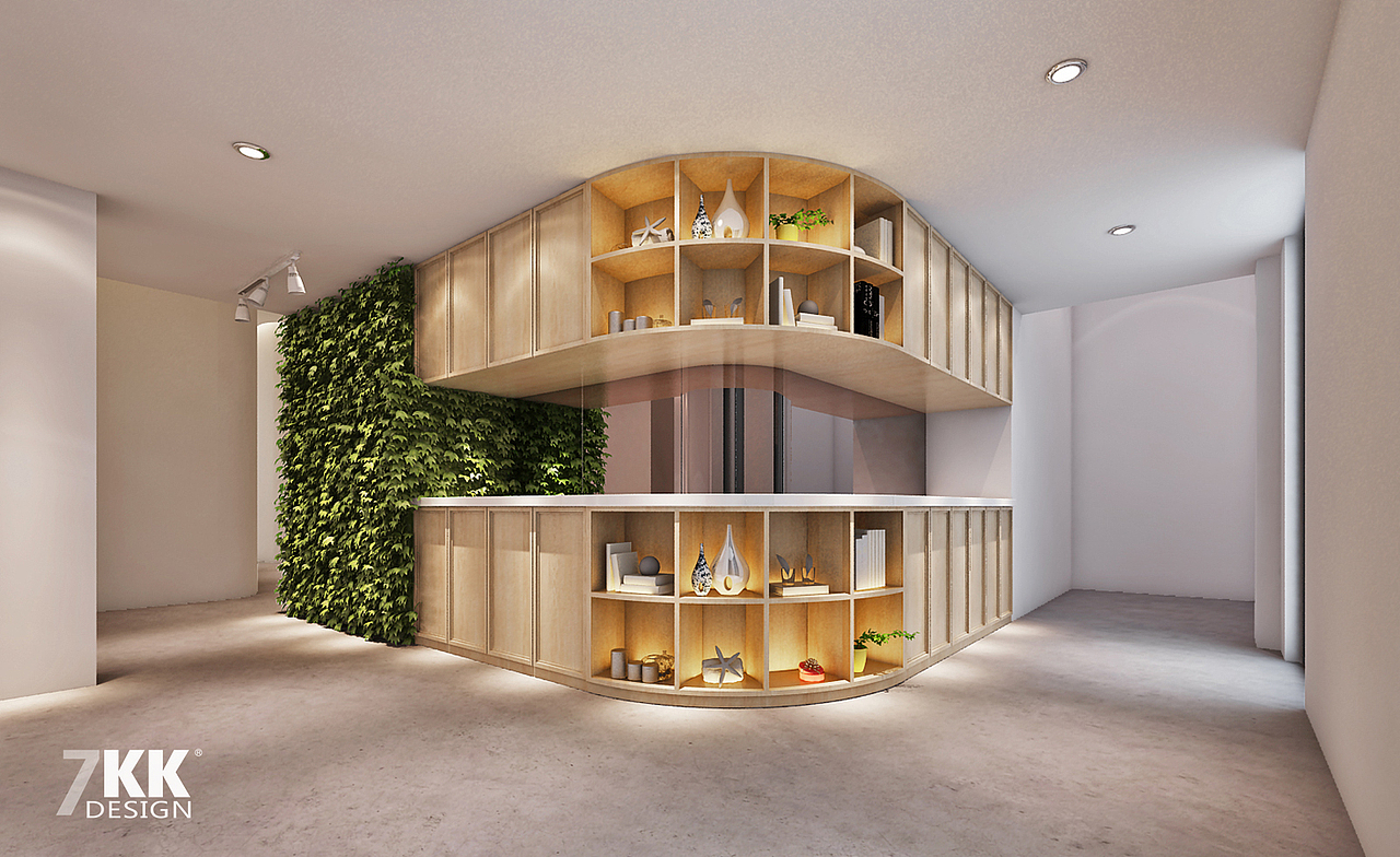 时尚简洁医美护肤品牌店铺设计（图ZMTUwMDM1NDc2） - 家装设计 - 站酷设计师7KK家装工装设计原创素材 - 站酷ZCOOL