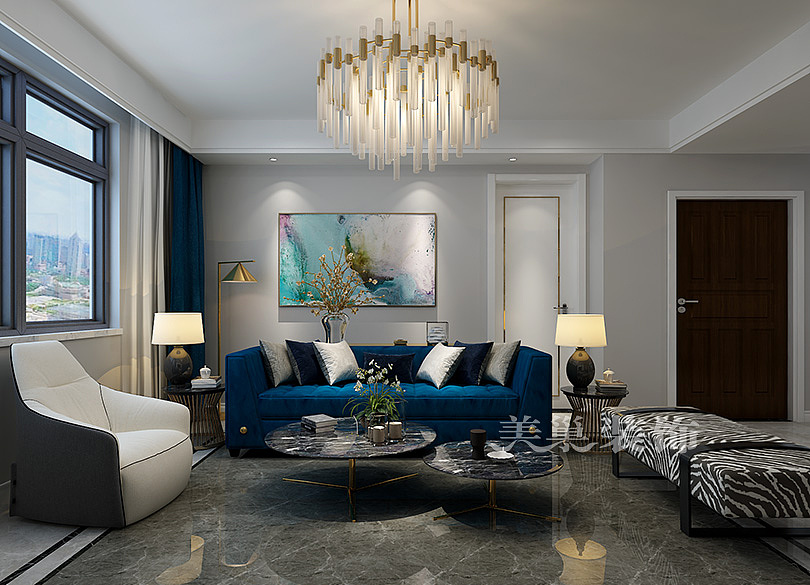 郑州美巢广电天韵179平四室两厅装修现代风格效果图（图ZMTI3NTgxNTI0） - 家装设计 - 站酷设计师郑州美巢装饰原创素材 - 站酷ZCOOL