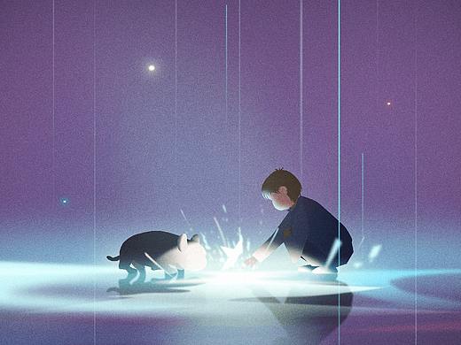 被遺棄的星光（個(gè)人主頁-ZNTEyMTY0NTI=） - 藝術(shù)插畫 - 站酷設(shè)計(jì)師IpadYang原創(chuàng)素材 - 站酷ZCOOL