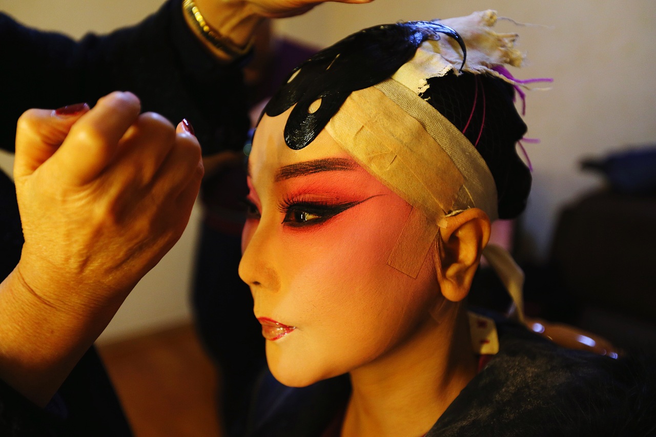 戏曲化妆与剧照评剧《赵锦棠》