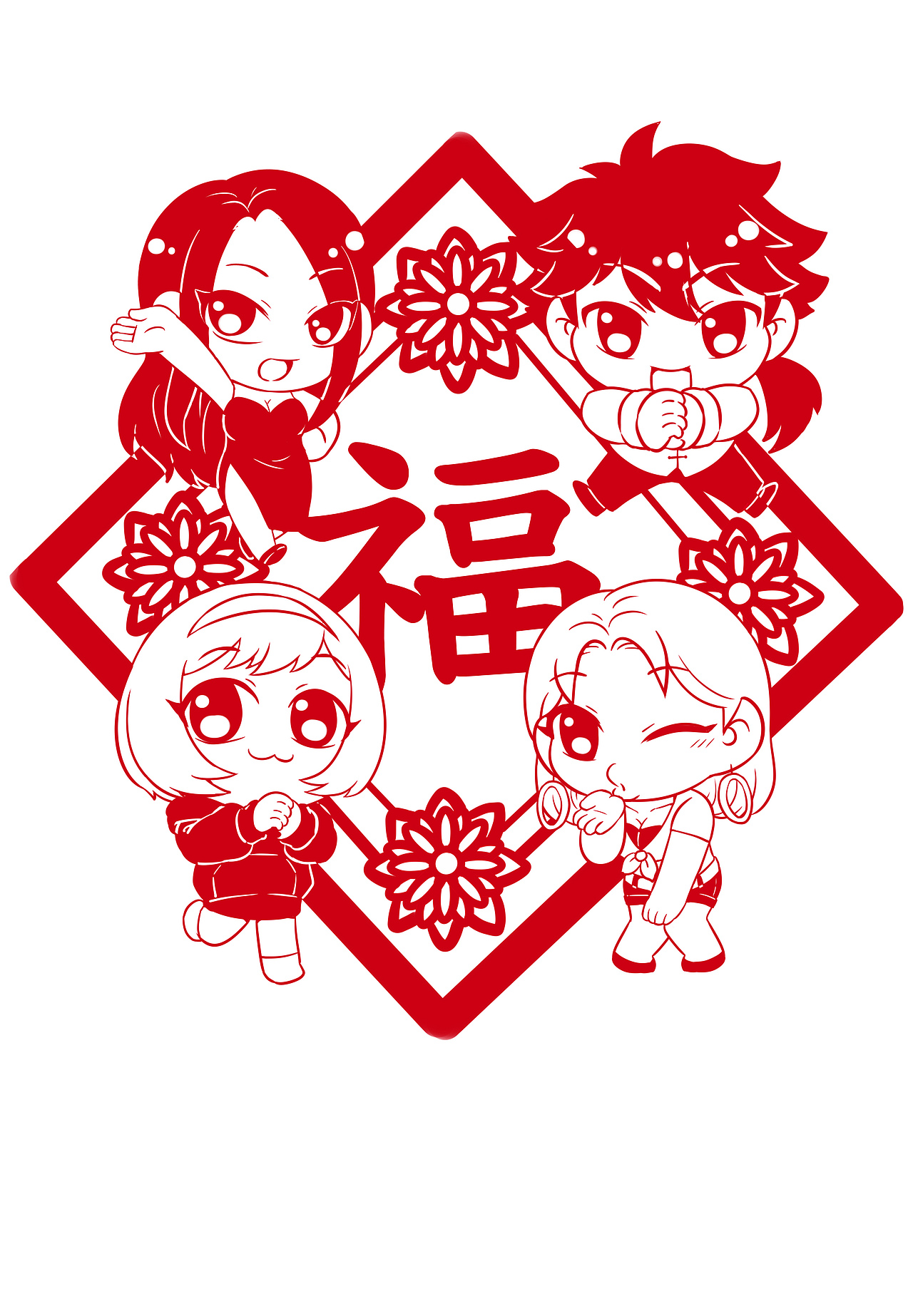 q版漫画人物