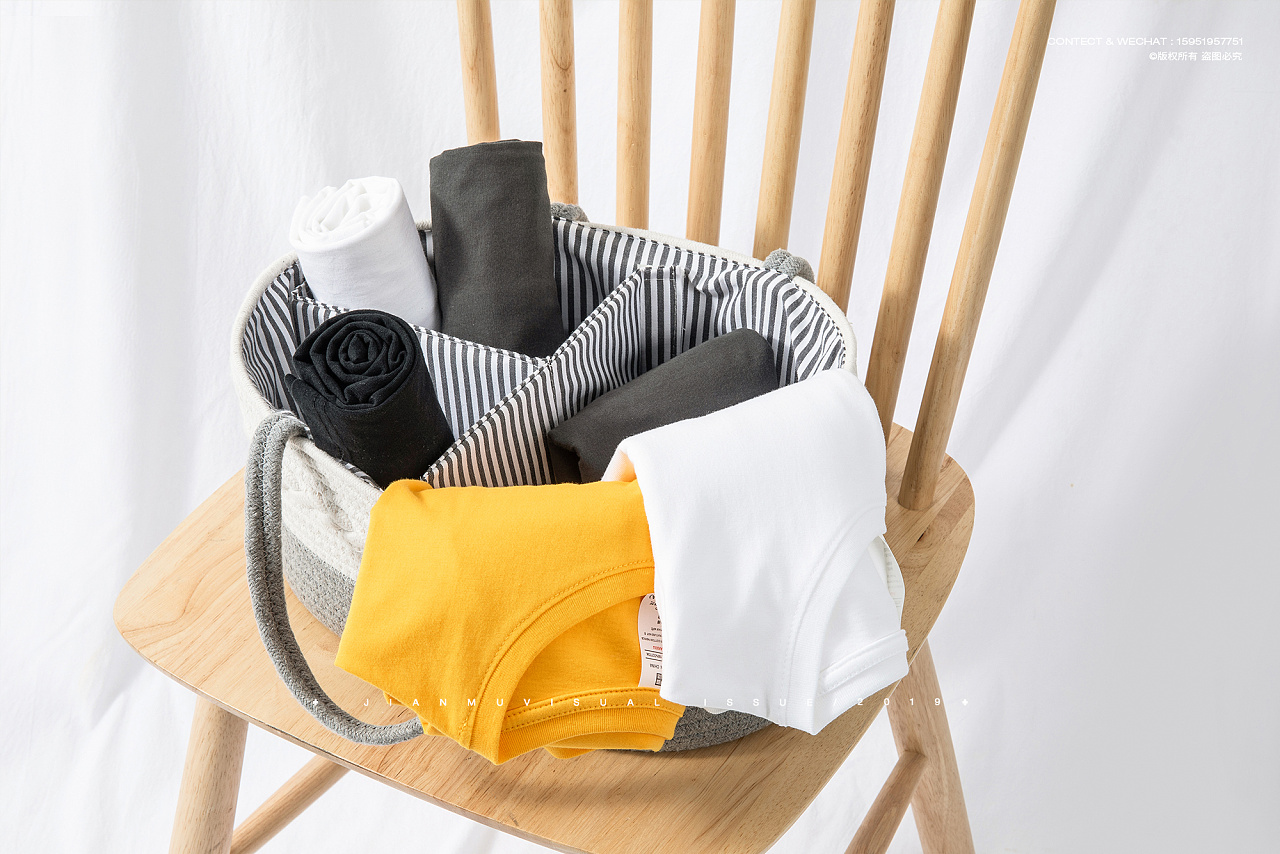 t恤场景拍摄 男女士短袖服饰静物平铺摆拍产品摄影