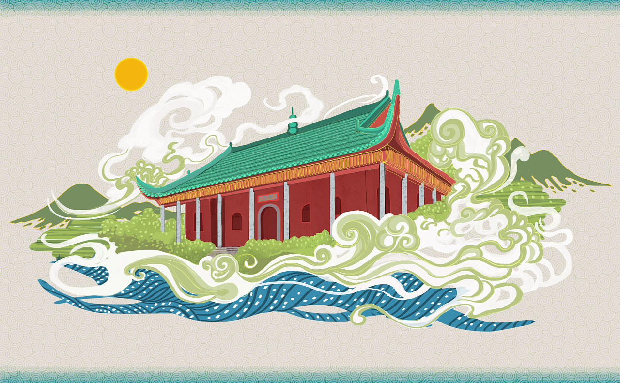 目前在做的明信片设计