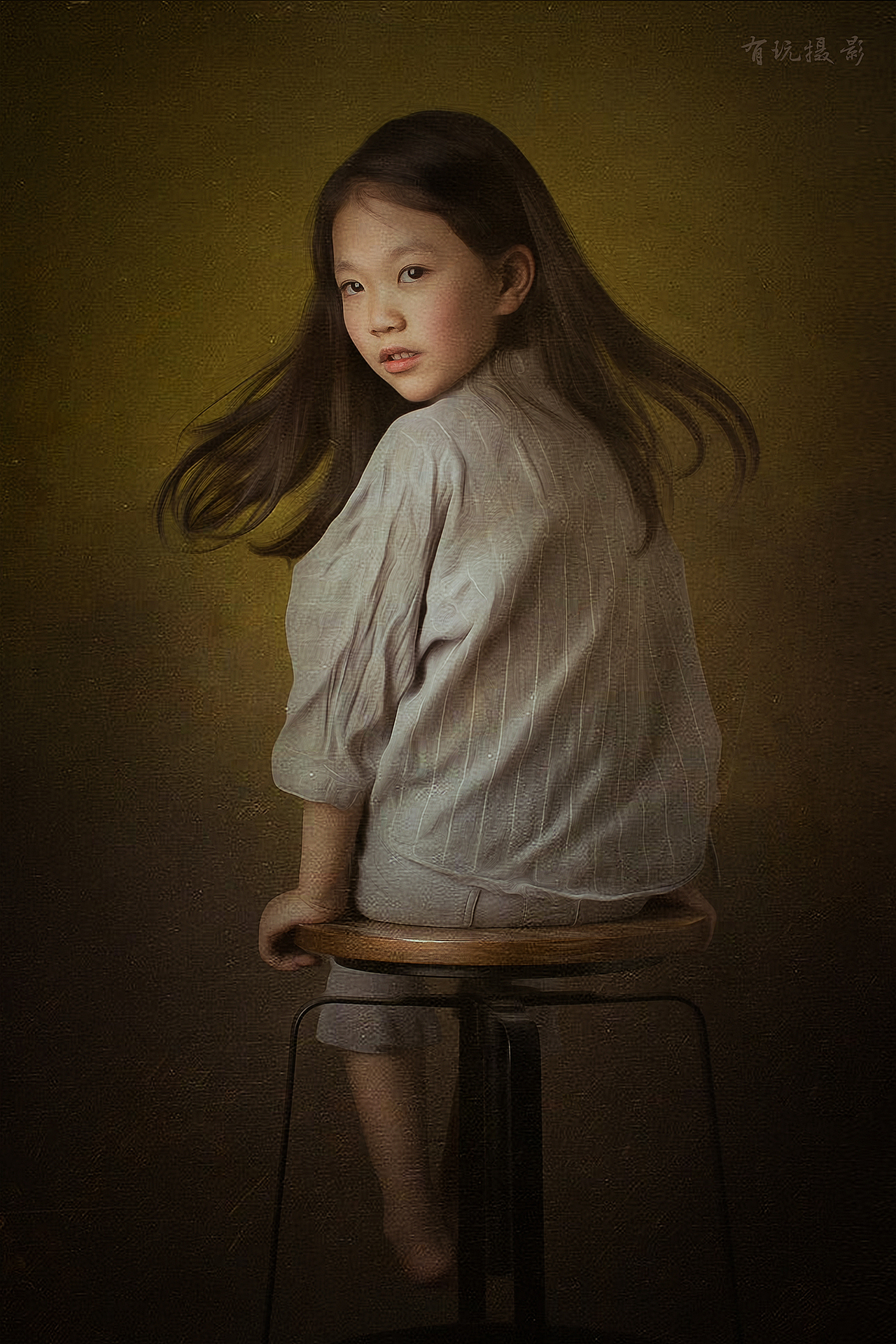 油画小美女|摄影|人像摄影|weishayu_原创作品-站酷zcool