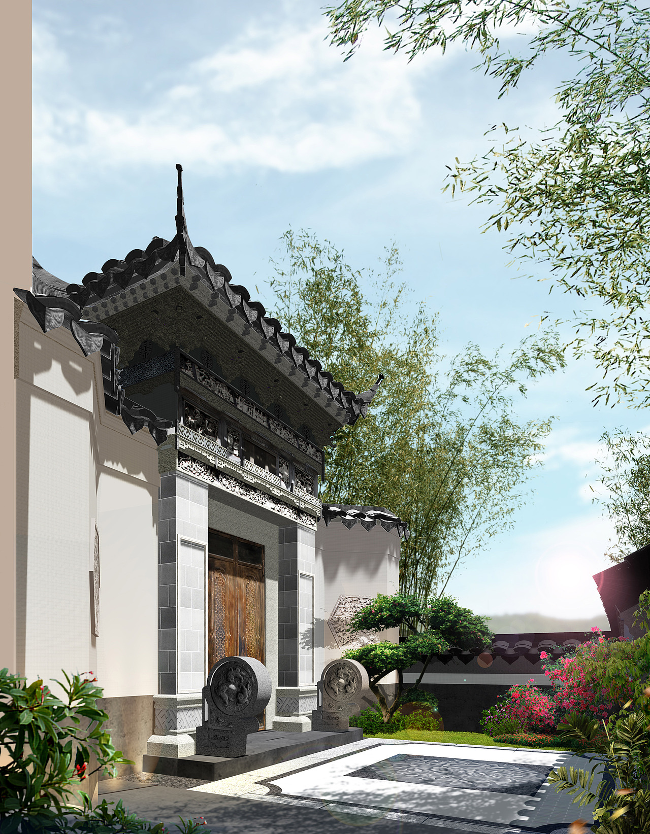 空中合院景观方案