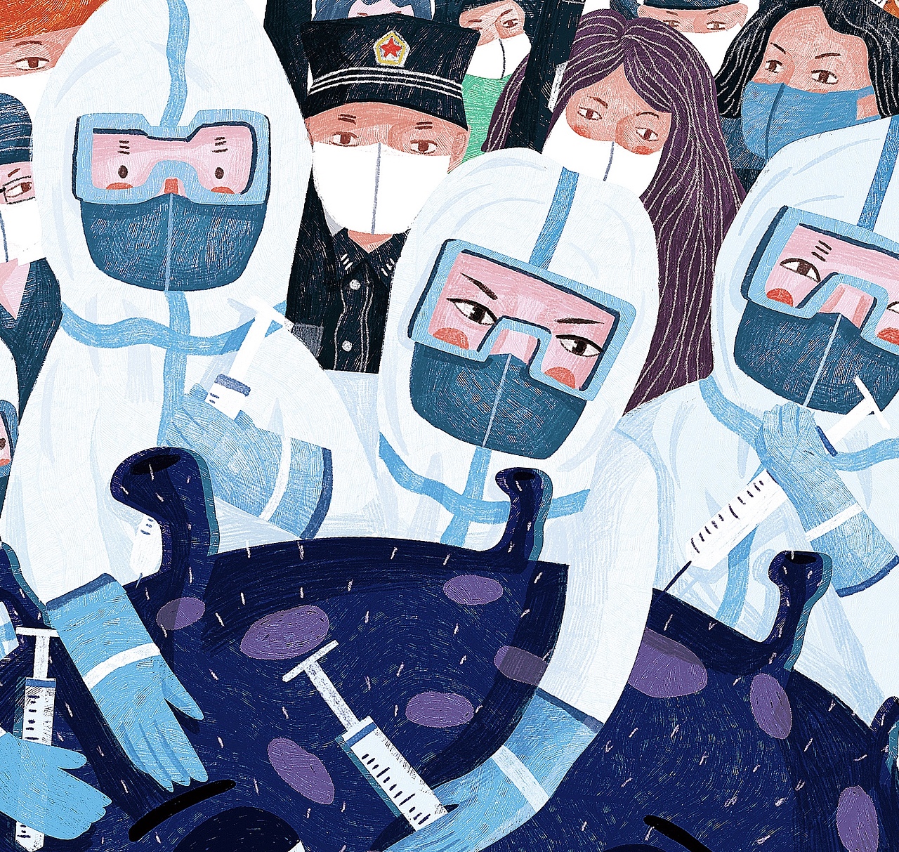 一些杂志封面图（图ZMjEyMzA3NDIw） - 商业插画 - 站酷设计师爱画画的阿甘原创素材 - 站酷ZCOOL