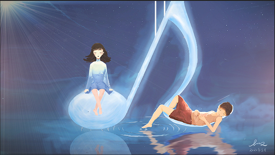 樂伴同眠（圖ZMjM1NTI2ODI0） - 藝術(shù)插畫 - 站酷設計師蟈蟈殼原創(chuàng)素材 - 站酷ZCOOL