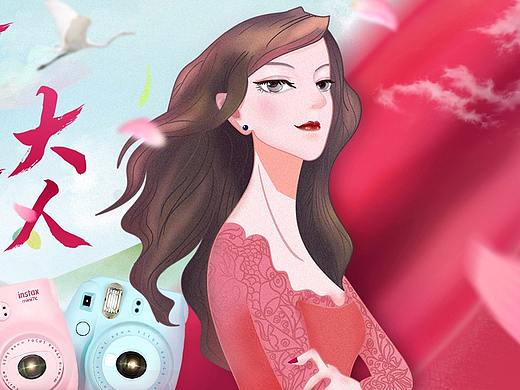 女王專題（個(gè)人主頁-ZMzQ5MzU1MTY=） - 電商 - 站酷設(shè)計(jì)師帶著陽光去旅行原創(chuàng)素材 - 站酷ZCOOL