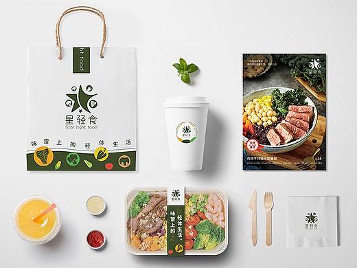轻食品牌 | 外卖包装设计 | 菜单设计 | 美食海报