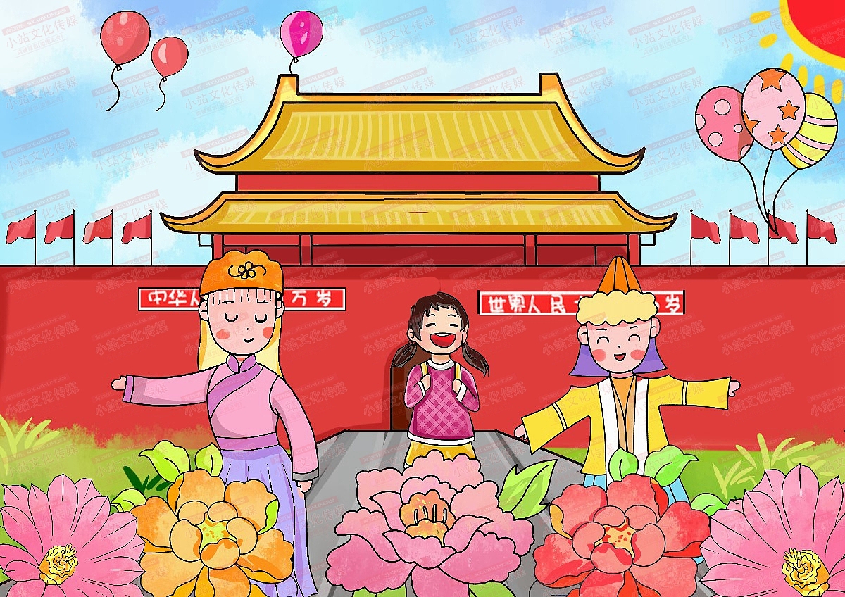 电脑绘画作品学生绘画中小学生电脑绘画绘图作品22